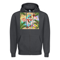 Smoke summer mom Zipper Hoodie - TumblerDesignByShophia