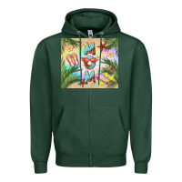 Sports Green summer mom Zipper Hoodie - TumblerDesignByShophia