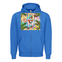 True Royal summer mom Zipper Hoodie - TumblerDesignByShophia