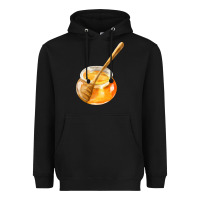 Black honeypot and honeydipper fa element Heavyweight Hoodie - FaDigitalArtStudio