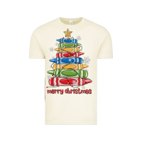 Vintage Arctic crayons tree christmas Vintage Tee - MaliasSmallBusiness