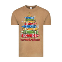 Vintage Camel crayons tree christmas Vintage Tee - MaliasSmallBusiness