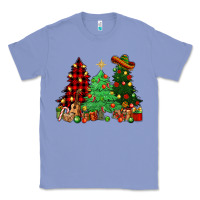 Colony Blue Mexican Christmas trees Classic Tee - NancyCooperArtShop