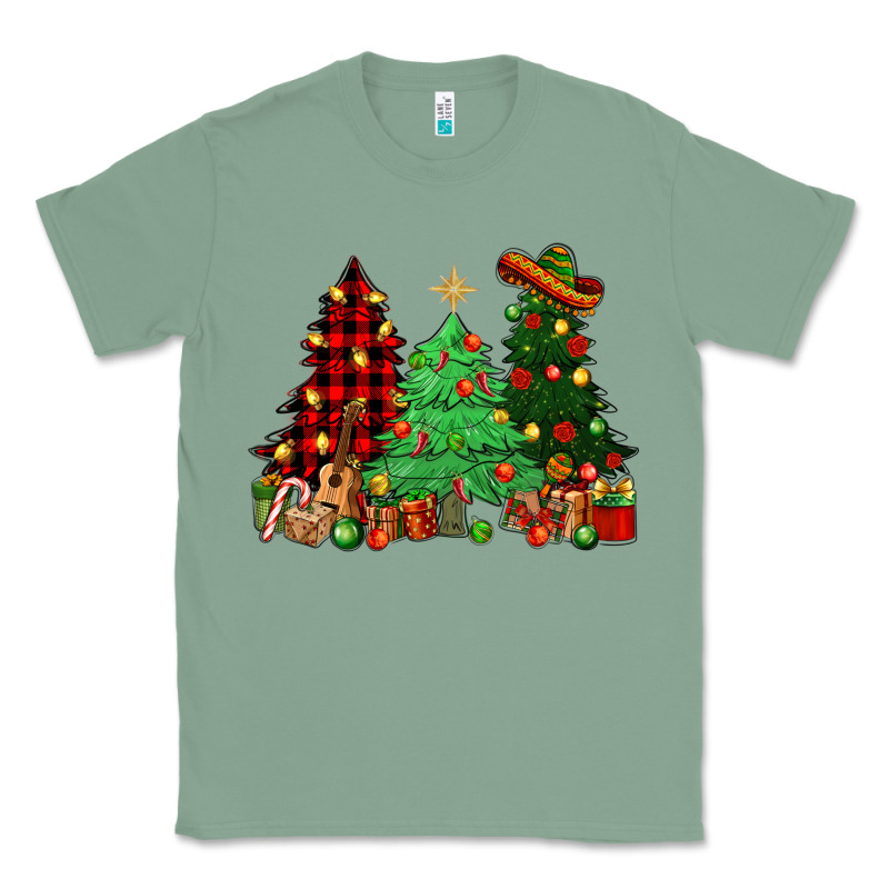 Mexican Christmas Trees Classic Tee by NancyCooperArtShop | Teevron