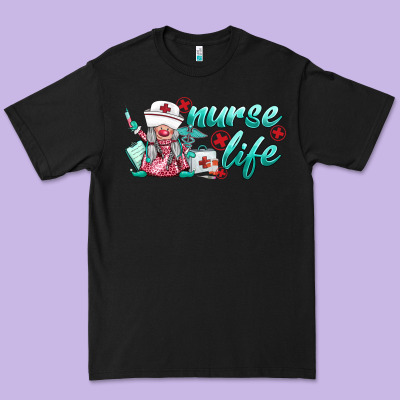Nurse Life Gnomies Premium Tee Designed By Barkaloodesign