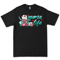 Black nurse life gnomies Premium Tee - BarkalooDesign