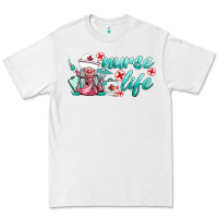 White nurse life gnomies Premium Tee - BarkalooDesign