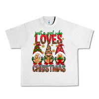 Lunar Rock Just a girl who loves Christmas Urban Heavy Tee - NancyCooperArtShop