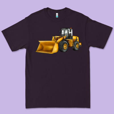 Bulldozer Premium Tee Designed By Jahusdesignshop