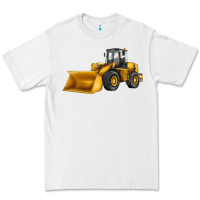 White bulldozer Premium Tee - JahusDesignShop