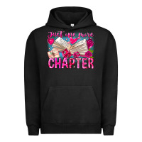 Pigment Black Just One More Chapter Urban Hoodie - CowhideDigitalArt