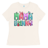 Easter Floral Mama Bunny Ladies Tee | Teevron