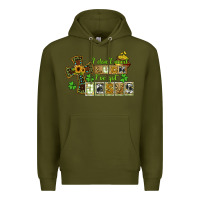 Army Green i dont need luck ive got jesus Premium Hoodie - CowGirlArtShop