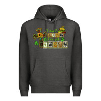 Charcoal Heather i dont need luck ive got jesus Premium Hoodie - CowGirlArtShop