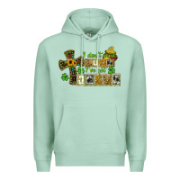 Seafoam i dont need luck ive got jesus Premium Hoodie - CowGirlArtShop