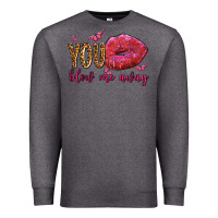 Charcoal Heather you blow me away olivia Premium Sweatshirt - OliviaCreatesArt
