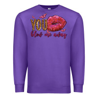 Purple you blow me away olivia Premium Sweatshirt - OliviaCreatesArt
