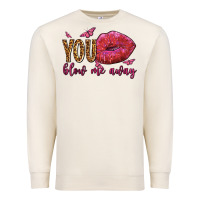 Sandshell you blow me away olivia Premium Sweatshirt - OliviaCreatesArt