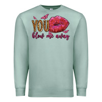 Seafoam you blow me away olivia Premium Sweatshirt - OliviaCreatesArt