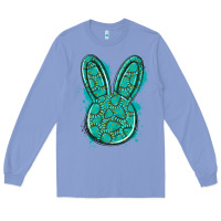 Colony Blue gemstone rabbit Long Sleeve Tee - Artiststas