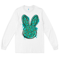 White gemstone rabbit Long Sleeve Tee - Artiststas