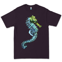 Plum Blue Seahorse Premium Tee - LillyAllenDesigns