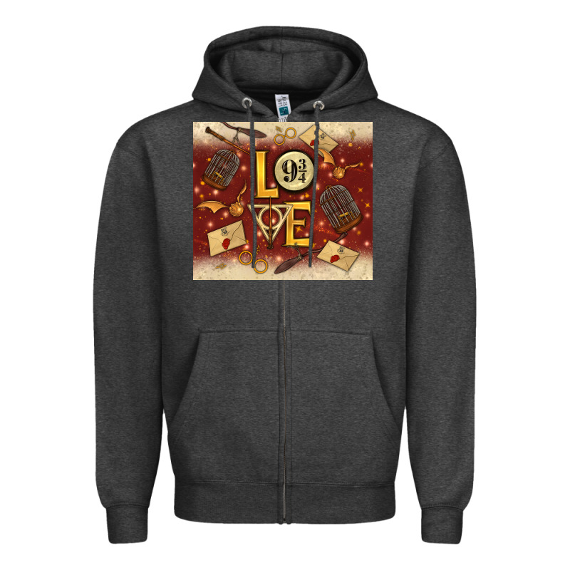 Wizard Love Zipper Hoodie by TumblerDesignByShophia | Teevron