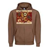 Chestnut wizard love Zipper Hoodie - TumblerDesignByShophia