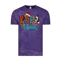 Cloud Purple papa claus Vintage Tee - JahusDesignShop