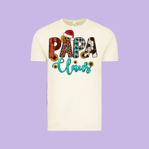 Papa Claus Vintage Tee Designed By Jahusdesignshop