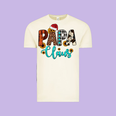 Papa Claus Vintage Tee Designed By Jahusdesignshop