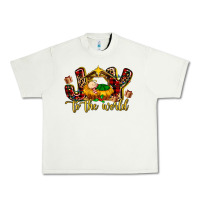 Pistachio Baby Jesus Joy To The World Urban Heavy Tee - MaliasSmallBusiness