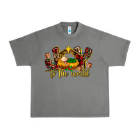 Tornado Baby Jesus Joy To The World Urban Heavy Tee - MaliasSmallBusiness