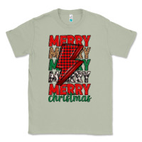 Matcha merry christmas lightning bolt Classic Tee - MaliasSmallBusiness