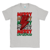 Moon Dust merry christmas lightning bolt Classic Tee - MaliasSmallBusiness