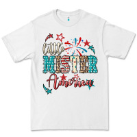 White little mister america Premium Tee - NancyCooperArtShop