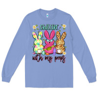 Colony Blue chillin' with my peeps Long Sleeve Tee - Artiststas
