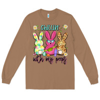 Toasted Coconut chillin' with my peeps Long Sleeve Tee - Artiststas