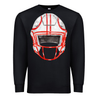 Black football helmet fa element Premium Sweatshirt - FaDigitalArtStudio