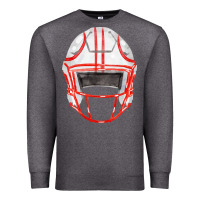 Charcoal Heather football helmet fa element Premium Sweatshirt - FaDigitalArtStudio