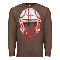 Chestnut football helmet fa element Premium Sweatshirt - FaDigitalArtStudio