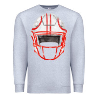 Heather Grey football helmet fa element Premium Sweatshirt - FaDigitalArtStudio