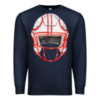 Navy football helmet fa element Premium Sweatshirt - FaDigitalArtStudio