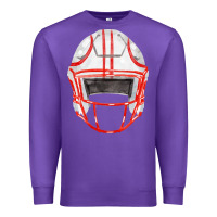 Purple football helmet fa element Premium Sweatshirt - FaDigitalArtStudio