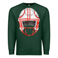 Sports Green football helmet fa element Premium Sweatshirt - FaDigitalArtStudio