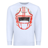 White football helmet fa element Premium Sweatshirt - FaDigitalArtStudio