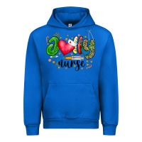 Cobalt Jolly Nurse Black Urban Hoodie - CowhideDigitalArt