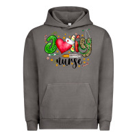 Pigment Tornado Jolly Nurse Black Urban Hoodie - CowhideDigitalArt