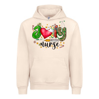 Sandshell Jolly Nurse Black Urban Hoodie - CowhideDigitalArt