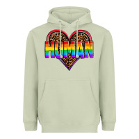 Matcha lgbt pride human Heavyweight Hoodie - OliviaCreatesArt